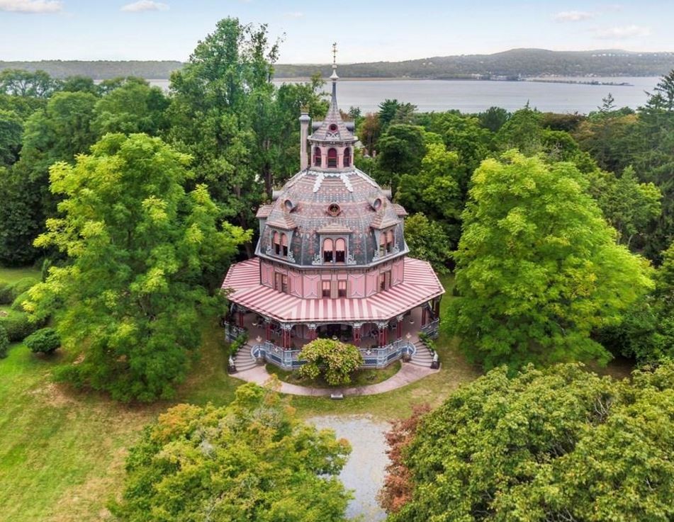 Armour-Stiner (Octagon) House in Irvington courtesy of Julia B Fee Sotheby's International Realty
